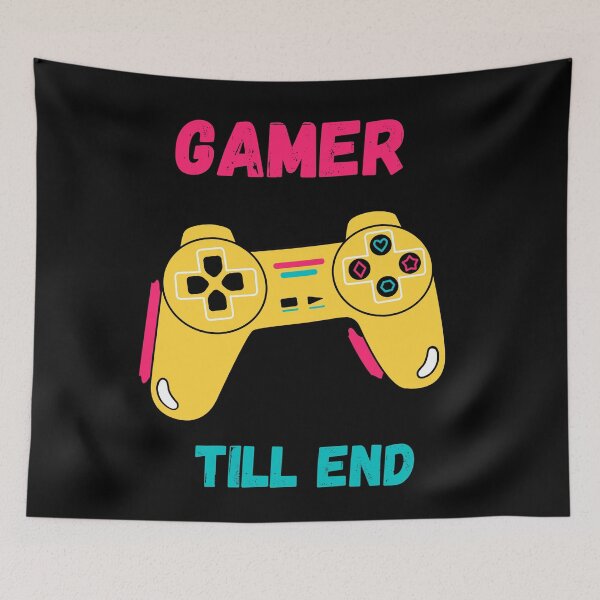 Item preview, gamer till the end designed and sold by Zaibo.
