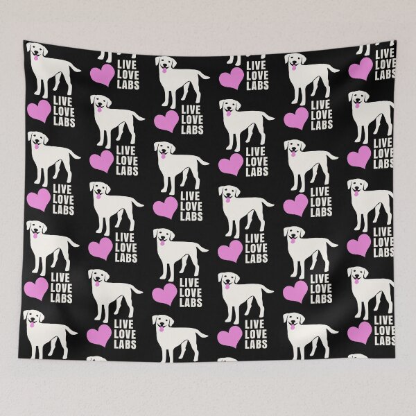 Item preview, Live Love Labs Funny Labrador Retriever designed and sold by AntiqueImages.