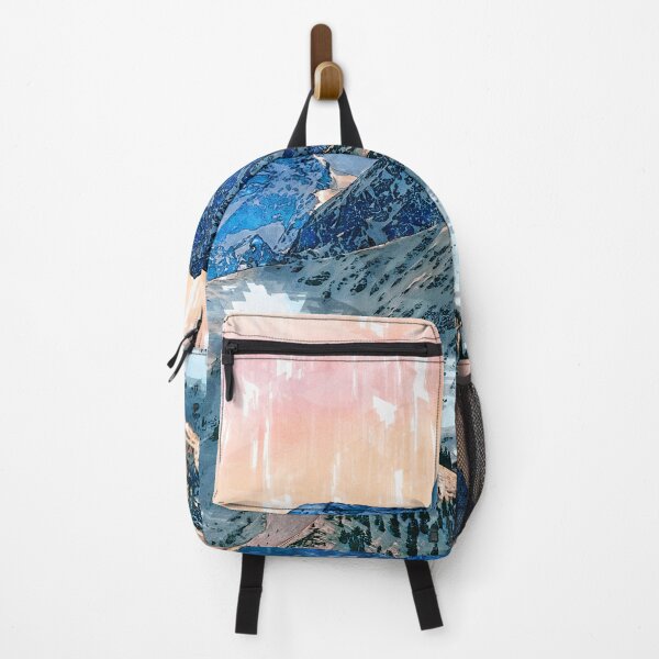 Item preview, Abstract Austrian Snowy Mountains. For Mountain Lovers. designed and sold by ColortrixArt.