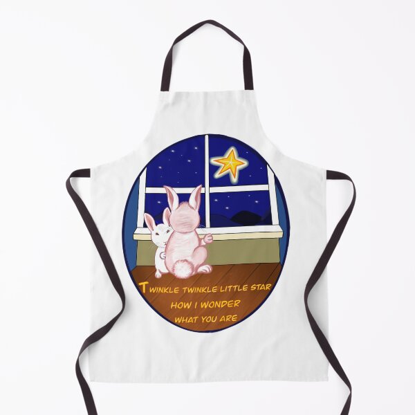 Item preview, Nursery rhyme twinkle twinkle little star  Bunny rabbits   - cute fluffy kawaii rabbit design designed and sold by Artonmytee.
