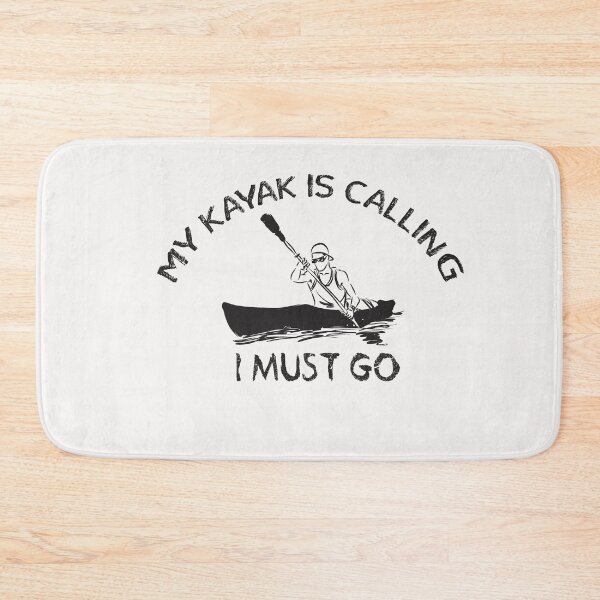 Item preview, My kayak is calling I must go - Funny - I love Kayaking  designed and sold by Hannah  Pillic.