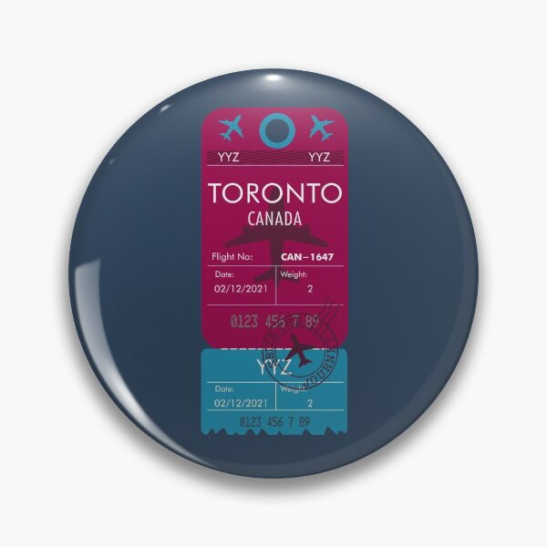 Artikelvorschau, TORONTO KANADA RETRO FLUGZEUG TICKET FILIPINO entworfen und verkauft von aydapadi.