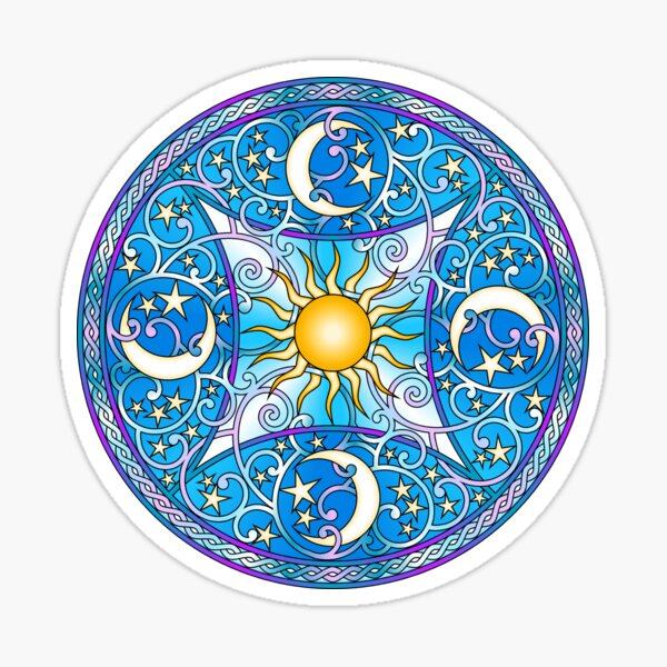 Aperçu de l'œuvre Mandala céleste créée et vendue par ShalaK.