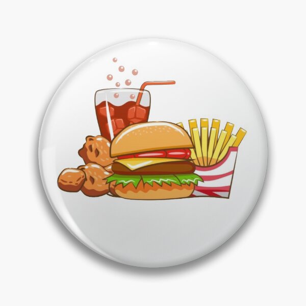 Artikelvorschau,  Burger Mahlzeit entworfen und verkauft von ZghoulStore.