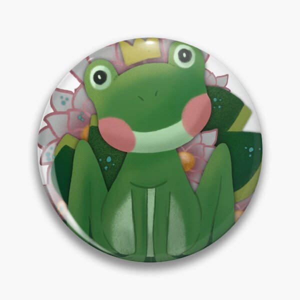 Item preview, Frog prince on lilypad designed and sold by Zoelikesfrogs.