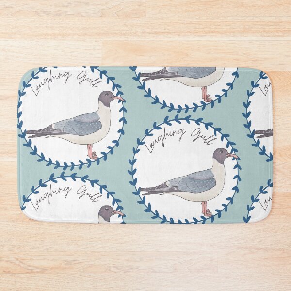 Item preview, Laughing Gull bird species bird art logo designed and sold by TheWaterBirds.