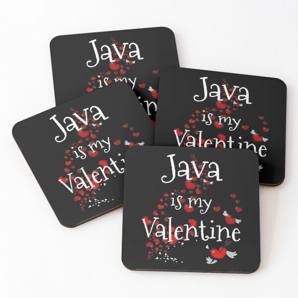 Item preview, Java is My Valentine - Funny Anti Valentines Day Programmer Gift designed and sold by r-silver.