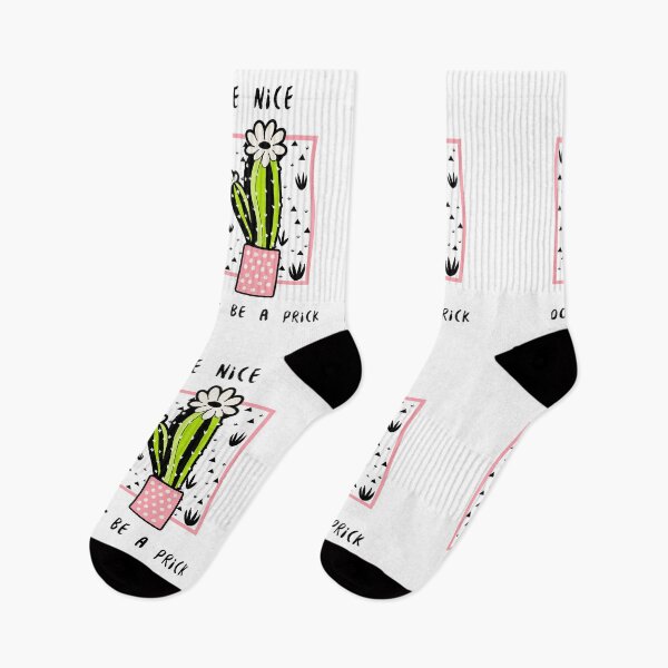 Item preview, Be Nice Don't Be a Prick Botany Cactus designed and sold by Johan Liebert.