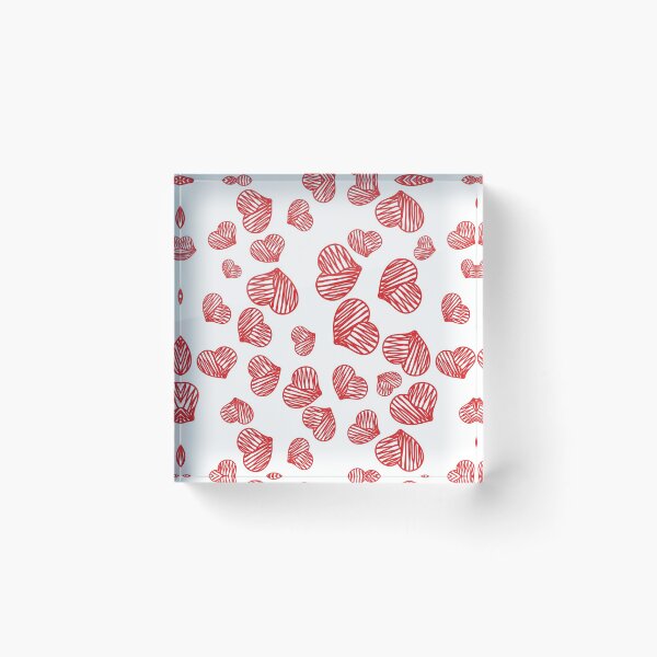 Item preview, Happy fun red hearts Valentine's Day designed and sold by RoguePixel.