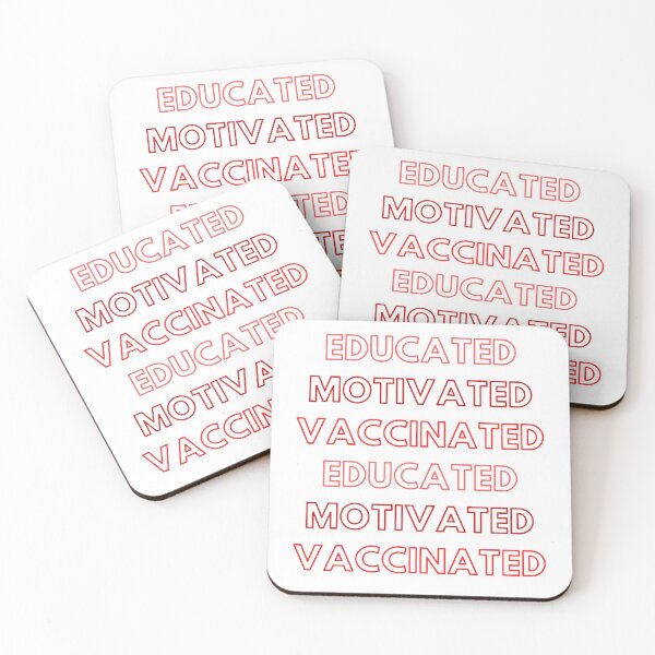 Item preview, Copy of  Educated motivated vaccinated 3 designed and sold by cute105.