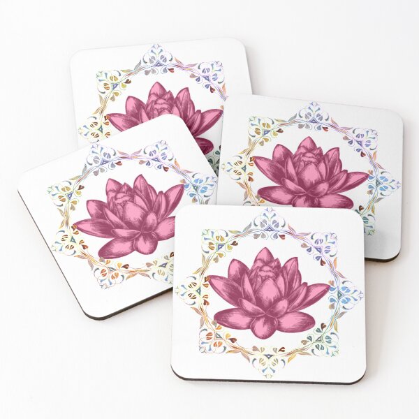Item preview, Lotus with beautiful frame designed and sold by Angelshopping.