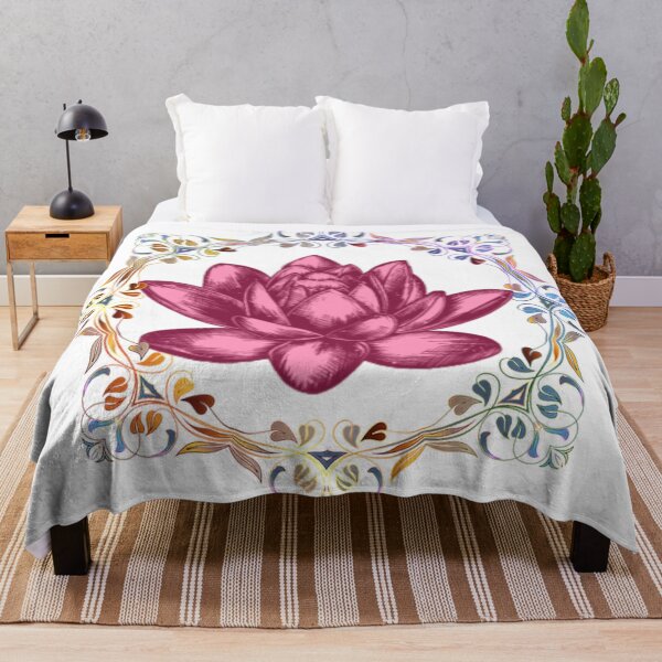 Item preview, Lotus with beautiful frame designed and sold by Angelshopping.