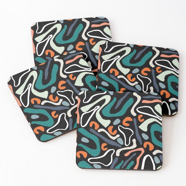 Item preview, Organic Forms and Lines Print designed and sold by ModkMerch.