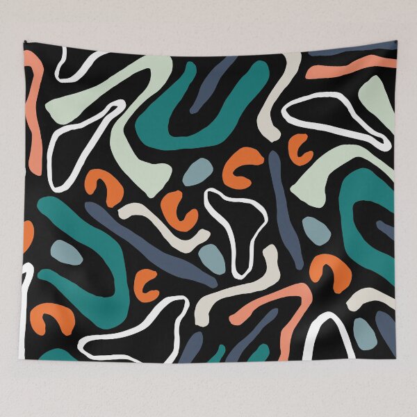 Item preview, Organic Forms and Lines Print designed and sold by ModkMerch.
