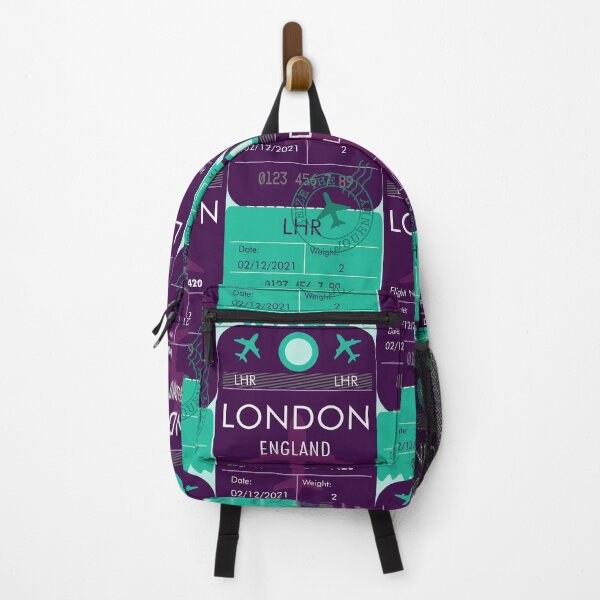 Item preview, LONDON ENGLAND UNITED KINGDOM RETRO PLANE TICKET designed and sold by aydapadi.