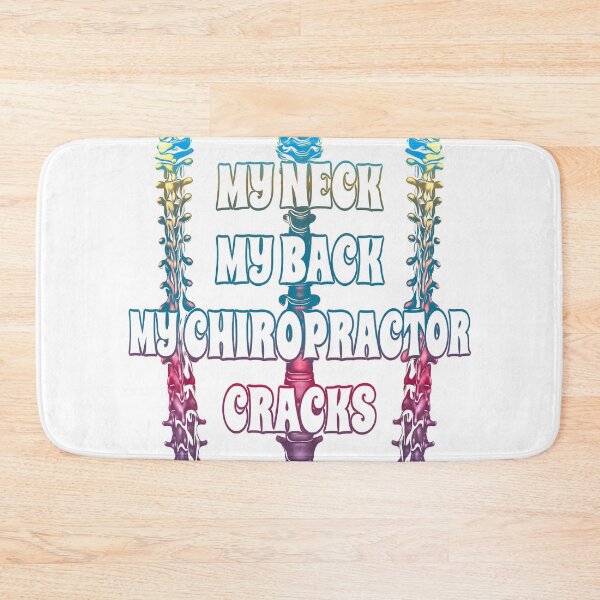 Item preview, My Neck My Back My Chiropractor Cracks Best Chiropractor gifts (white) designed and sold by TeachUrb.