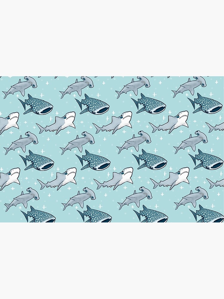 Shark Pattern by wizarddog