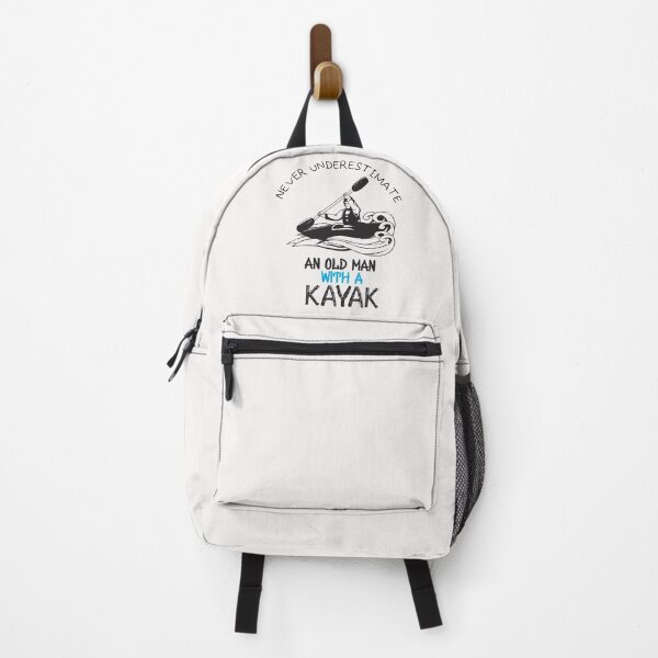 Item preview, Never Underestimate An Old Man With a Kayak - Funny - I love Kayaking designed and sold by Hannah Pillic.