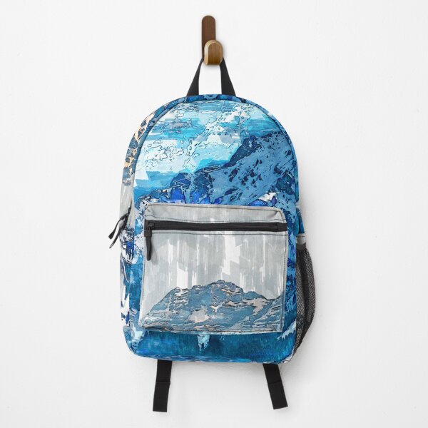 Item preview, Scenic Alps Austria Abstract Sketch. For Mountain Lovers. designed and sold by ColortrixArt.