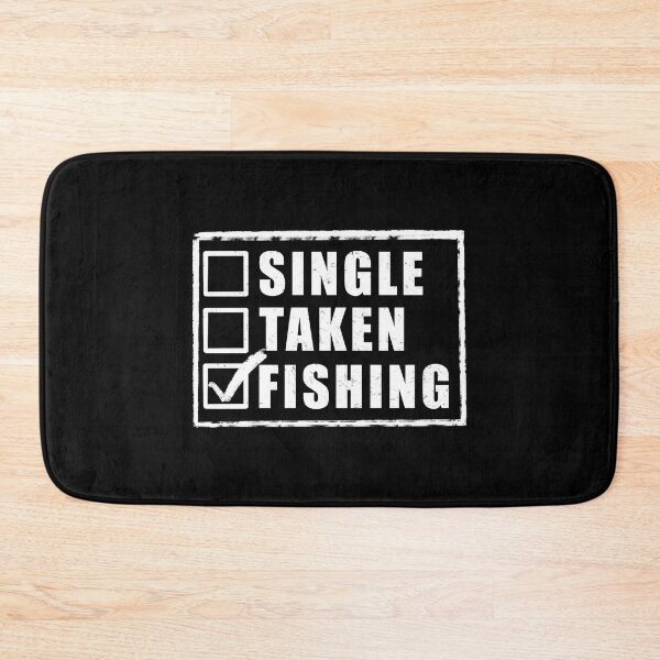 Item preview, Single Taken Fishing - Black designed and sold by BusyMonkeys.
