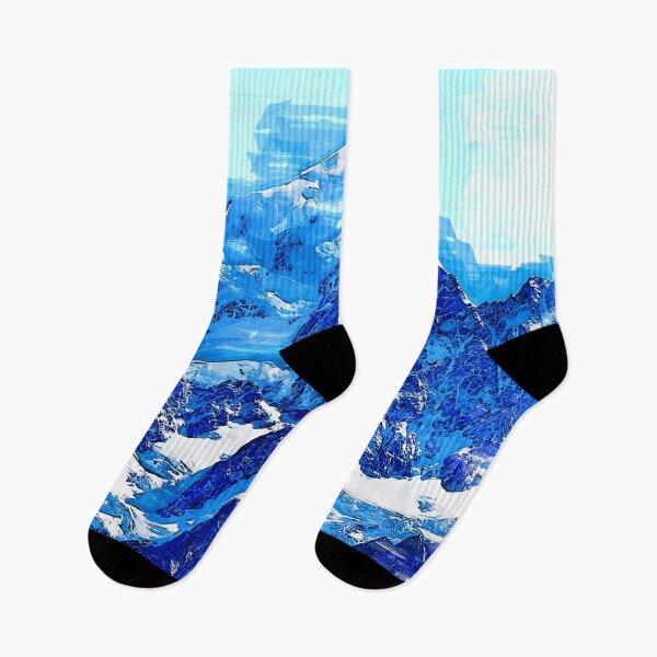 Item preview, Abstract Mount Cook New Zealand. For Mountain Lovers.  designed and sold by ColortrixArt.