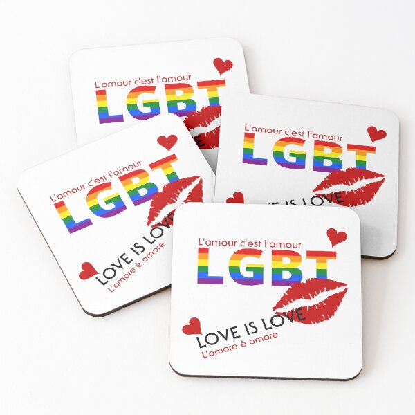 Aperçu de l'œuvre L'AMOUR LGBT EST L'AMOUR créée et vendue par DomenicBlair77.