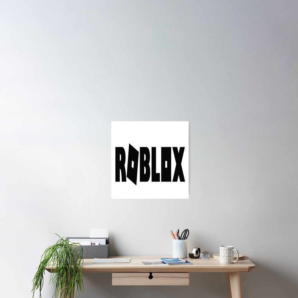 "roblox logo" Poster by magdthyab | Redbubble