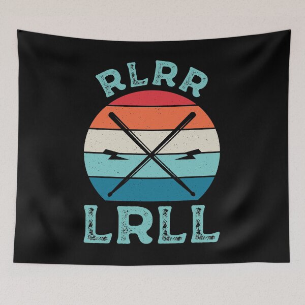 Item preview, Rlrr Lrll Funny Drummer designed and sold by artworkbyrihen.