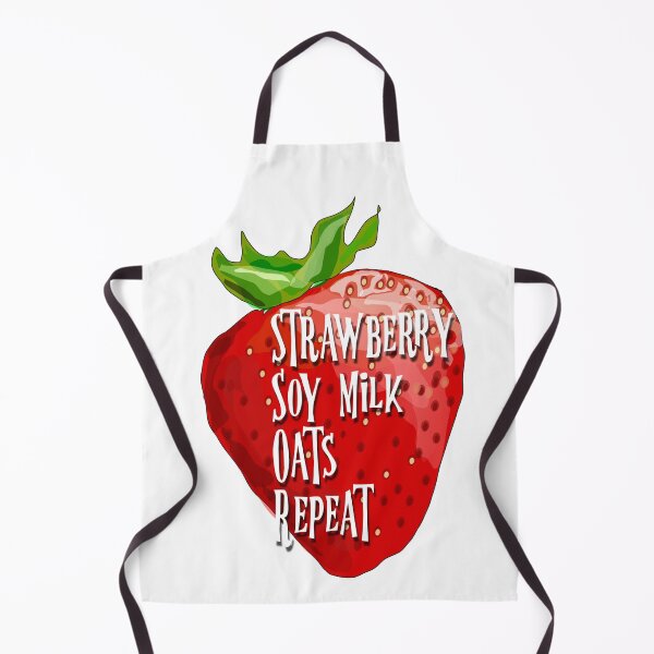 Item preview, Strawberry Repeat Veganuary Recipe Funny  designed and sold by AMSonArt.