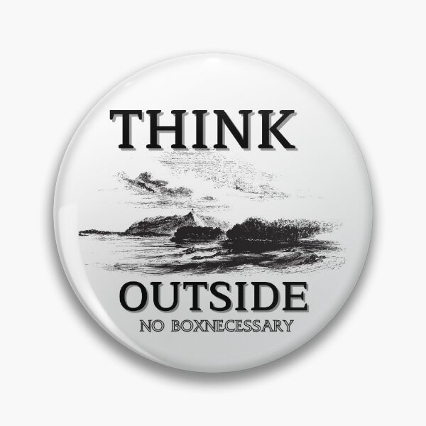 Item preview,  Think Outside No Box Necessary  designed and sold by tarkaittisak.