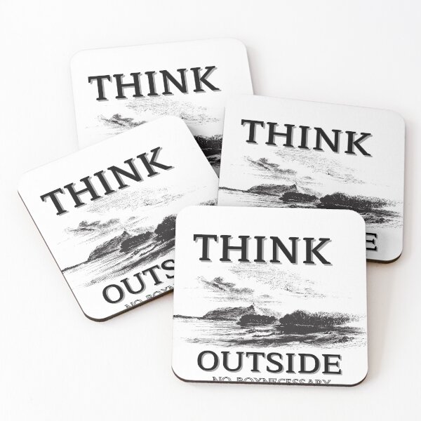 Item preview,  Think Outside No Box Necessary  designed and sold by tarkaittisak.