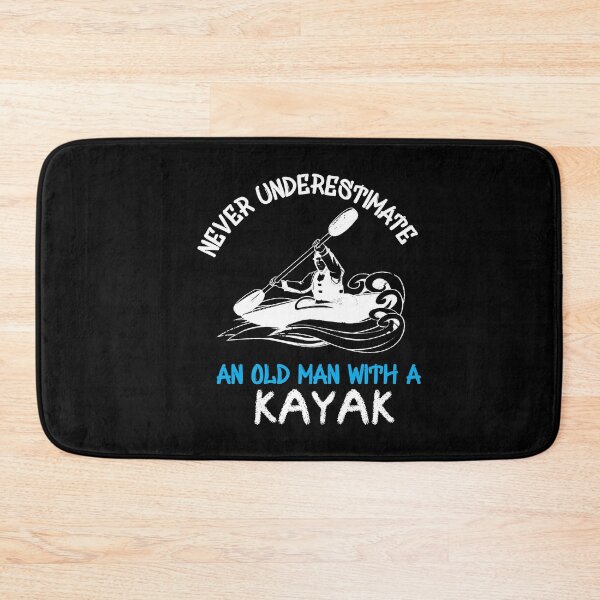 Item preview, Never Underestimate An Old Man With a Kayak - I love Kayaking  - Funny  designed and sold by Hannah  Pillic.
