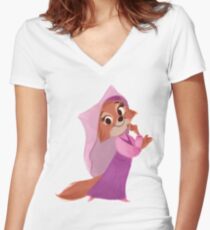 Marian, my darling Women's Fitted V-Neck T-Shirt