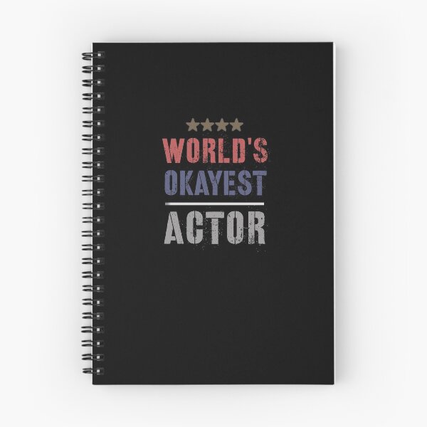 Item preview, WORLDS OKAYEST ACTOR designed and sold by 30-Merch.