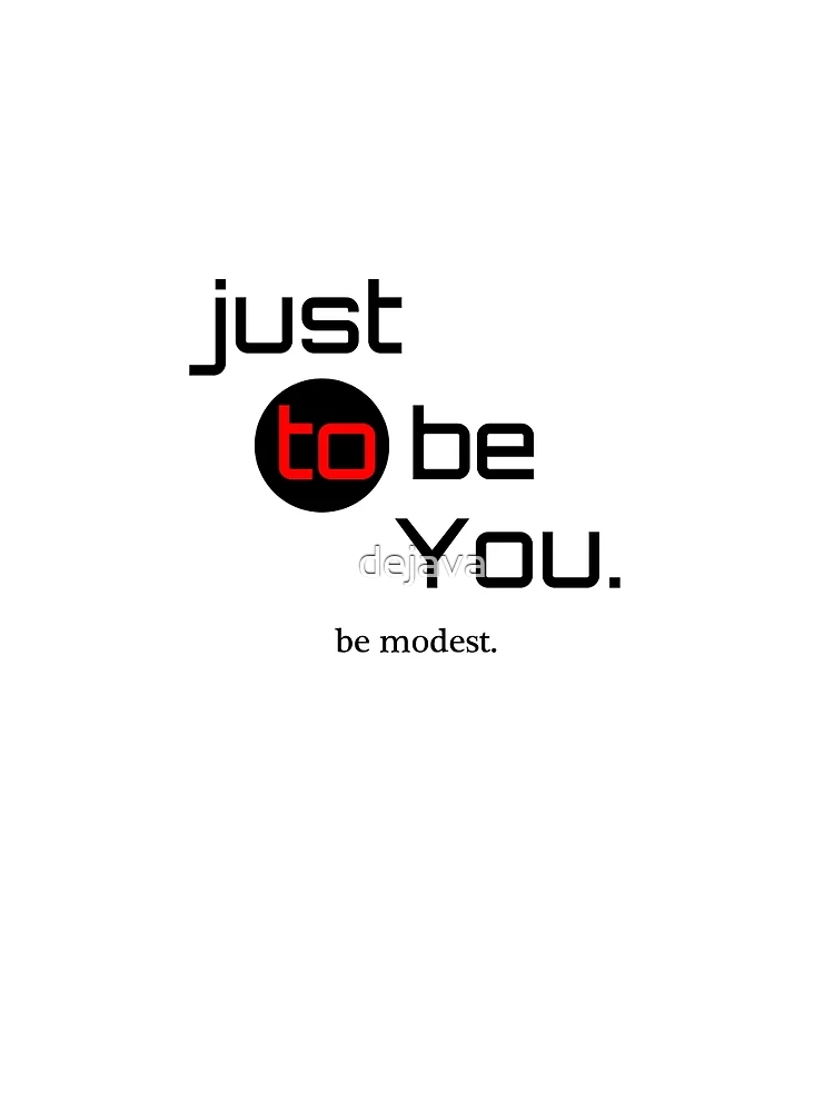 Thumbnail 4 of 4, Graphic T-Shirt, be Modest. designed and sold by dejava.