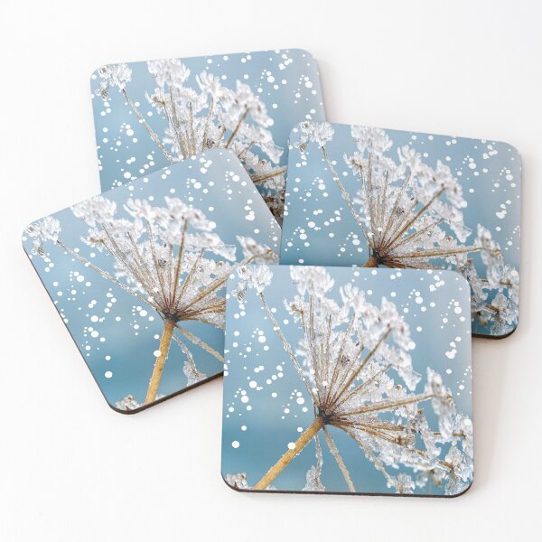 Item preview, Snowfall On Flower designed and sold by BhavyaBathla.