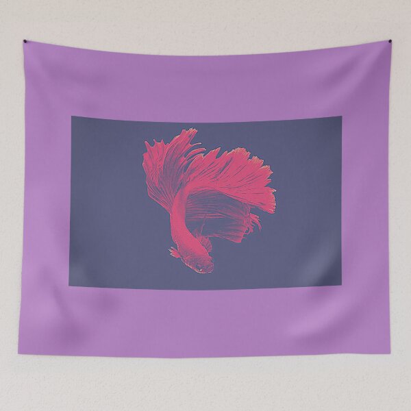 Item preview, Red Betta Fish designed and sold by Suzie-Mara.
