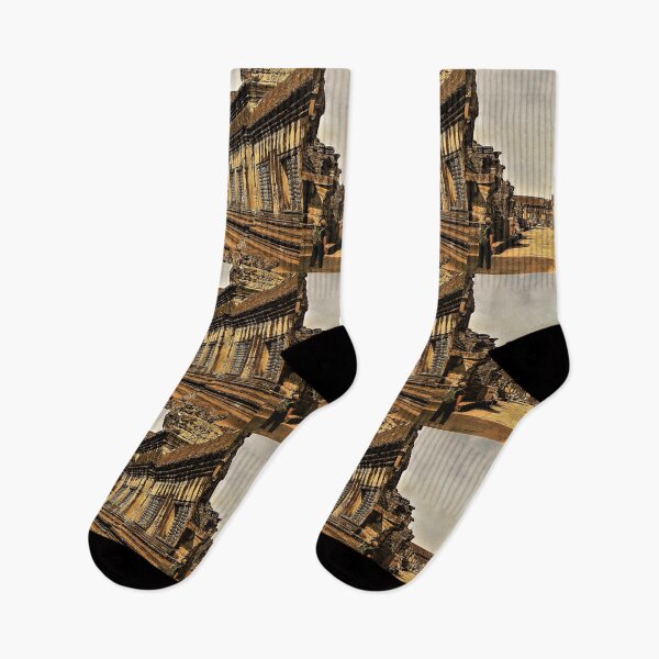 Item preview, Angkor Wat (Cambodia) Inner Temple Inside Courtyard  designed and sold by BeatPoet.