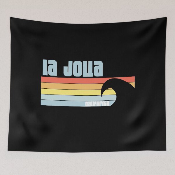Item preview, La Jolla California Retro CA Pacific Ocean Retro Wave designed and sold by palmettodigital.