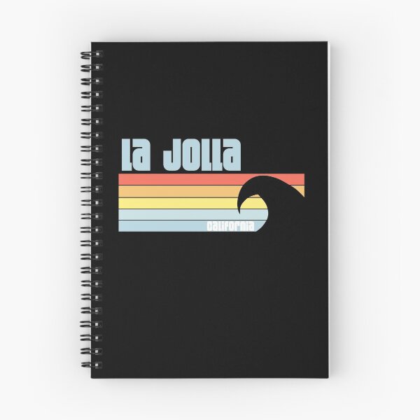 Item preview, La Jolla California Retro CA Pacific Ocean Retro Wave designed and sold by palmettodigital.
