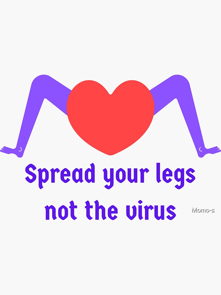 Spread Your Legs Sticker By Momo S Redbubble 9265