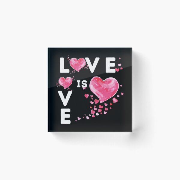 Item preview, Love is Love, Valentines Day Series Gift #LoveYou designed and sold by AmazingEcraft.