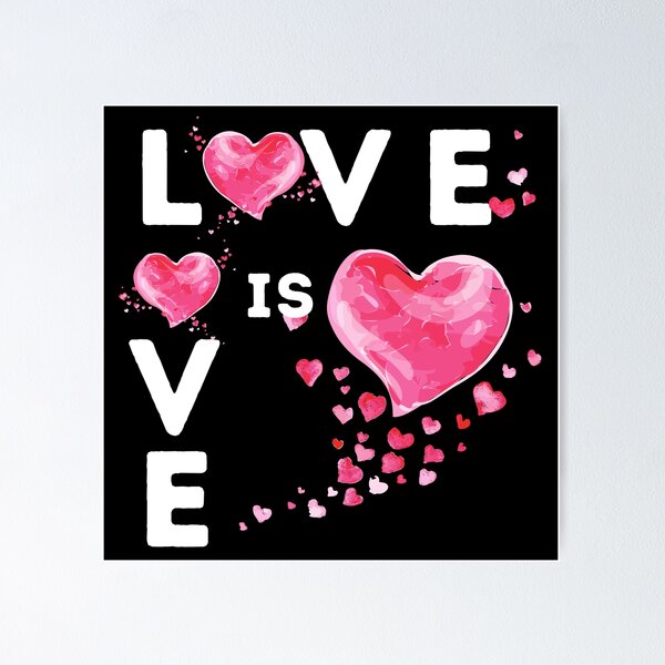 Item preview, Love is Love, Valentines Day Series Gift #LoveYou designed and sold by AmazingEcraft.