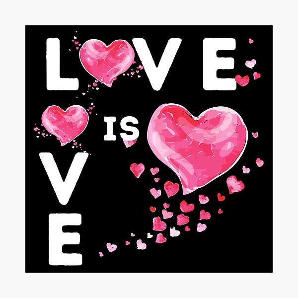 Item preview, Love is Love, Valentines Day Series Gift #LoveYou designed and sold by AmazingEcraft.