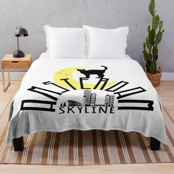 Item preview, Amsterdam skyline cat designed and sold by meh4u2.