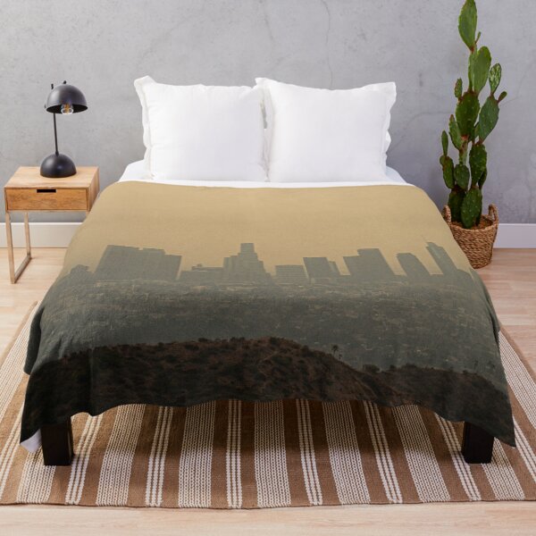 Item preview, Los Angeles skyline Hollywood hills, LA, California designed and sold by Spirit-Art.