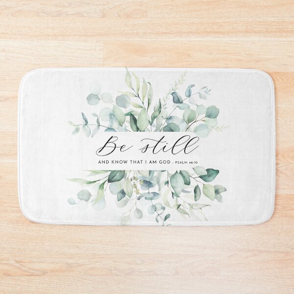 Item preview, Be Still Psalm 46:10 Bible Verse Art designed and sold by KAMdesignhaus.