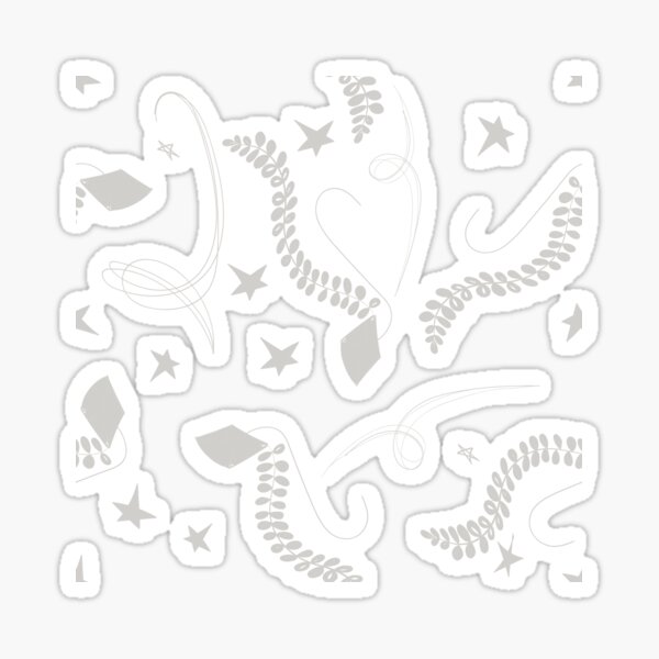 kites and stars Sticker