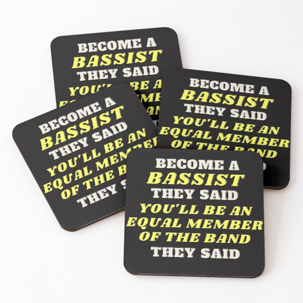 Item preview, Become a Bassist They Said Funny designed and sold by wholigans.