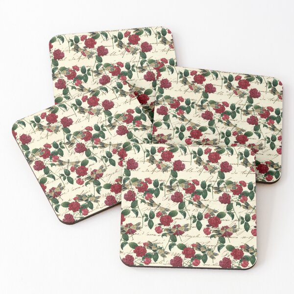 Item preview, Dragonflies and Roses designed and sold by Inspireaglow.